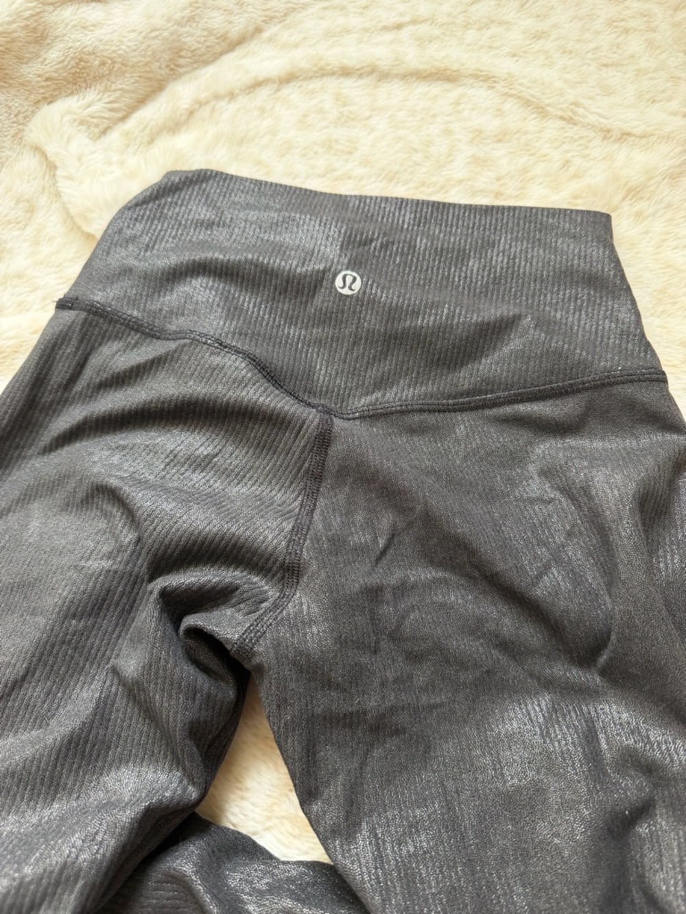 Lululemon align ribbed sparkle shimmer legging size 4 28 inch
